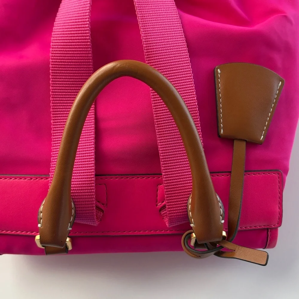 Tory Burch Perry Nylon Flap Backpack